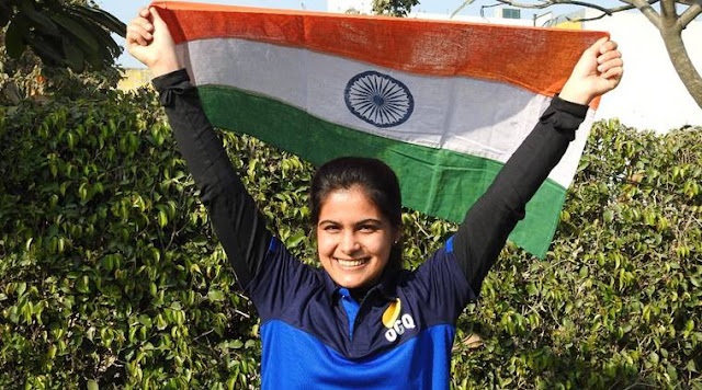 manu bhaker height