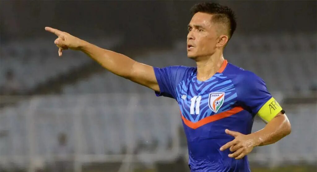 sunil chhetri height