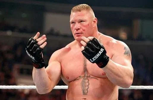 brock lesnar height in feet