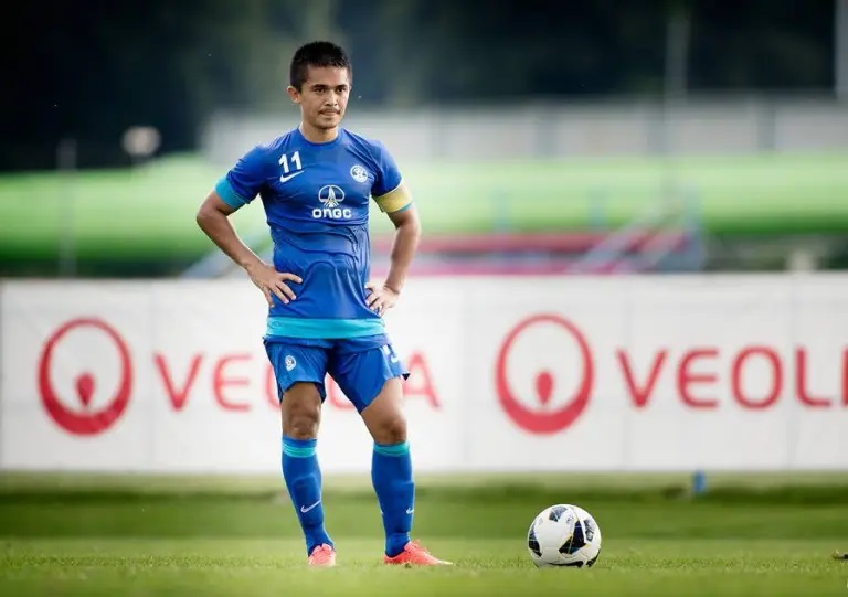 sunil chhetri height in feet