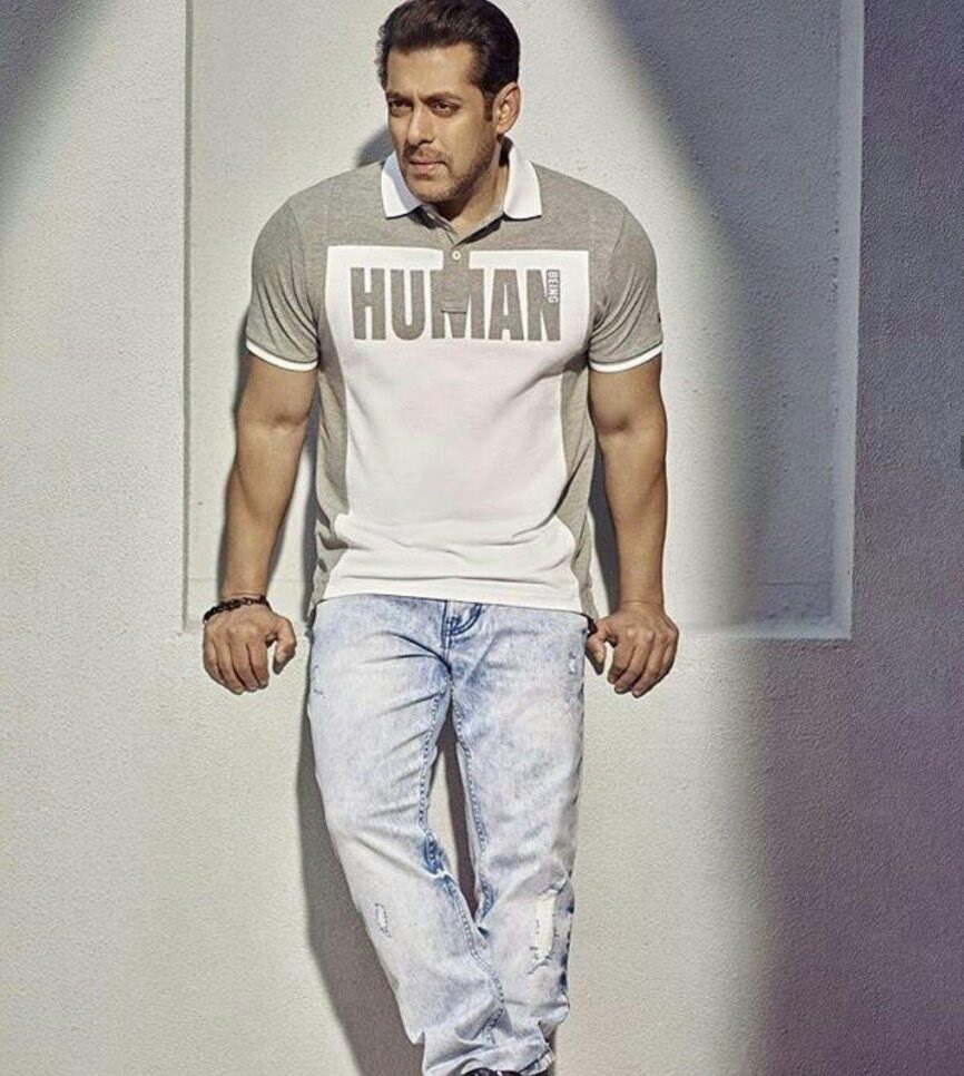 salman khan height in inch